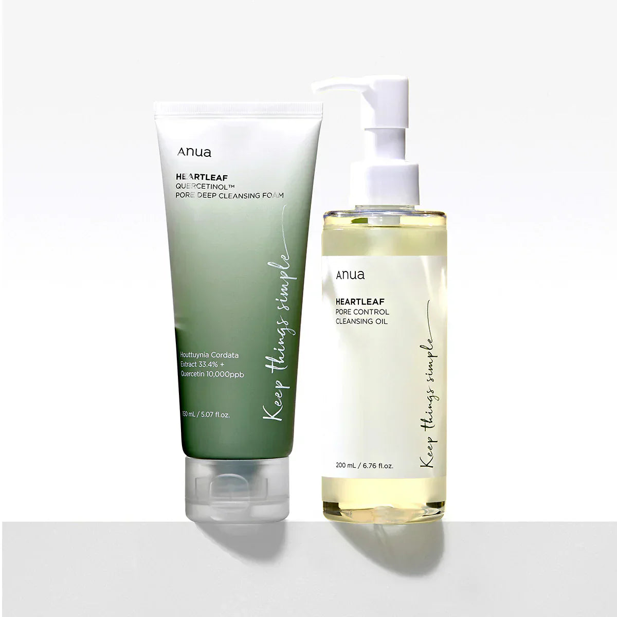Anua Cleansing   bundle  SET (Cleansing Oil+Foam cleanser )